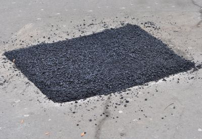 Asphalt Repair Site