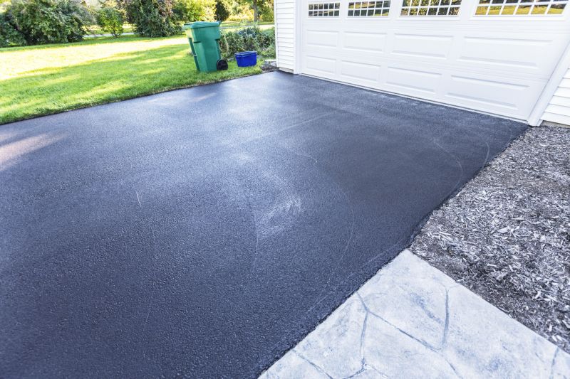 Blacktop Driveway in Progress